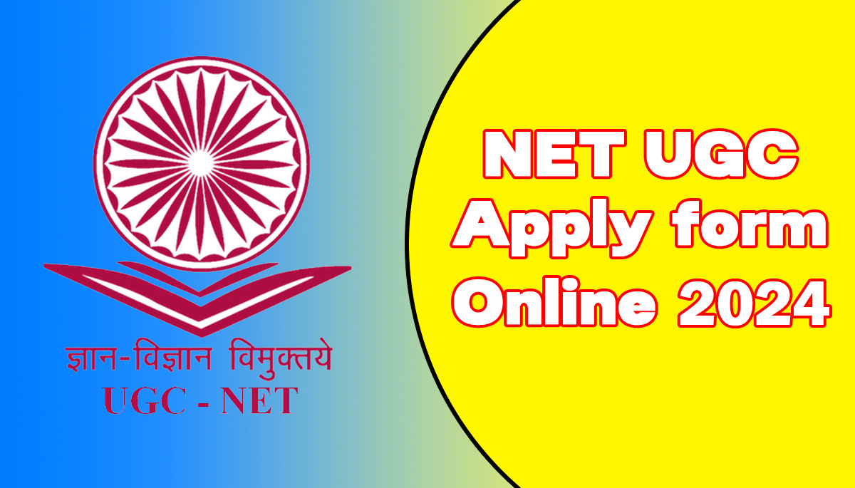 NET UGC apply form online 2024